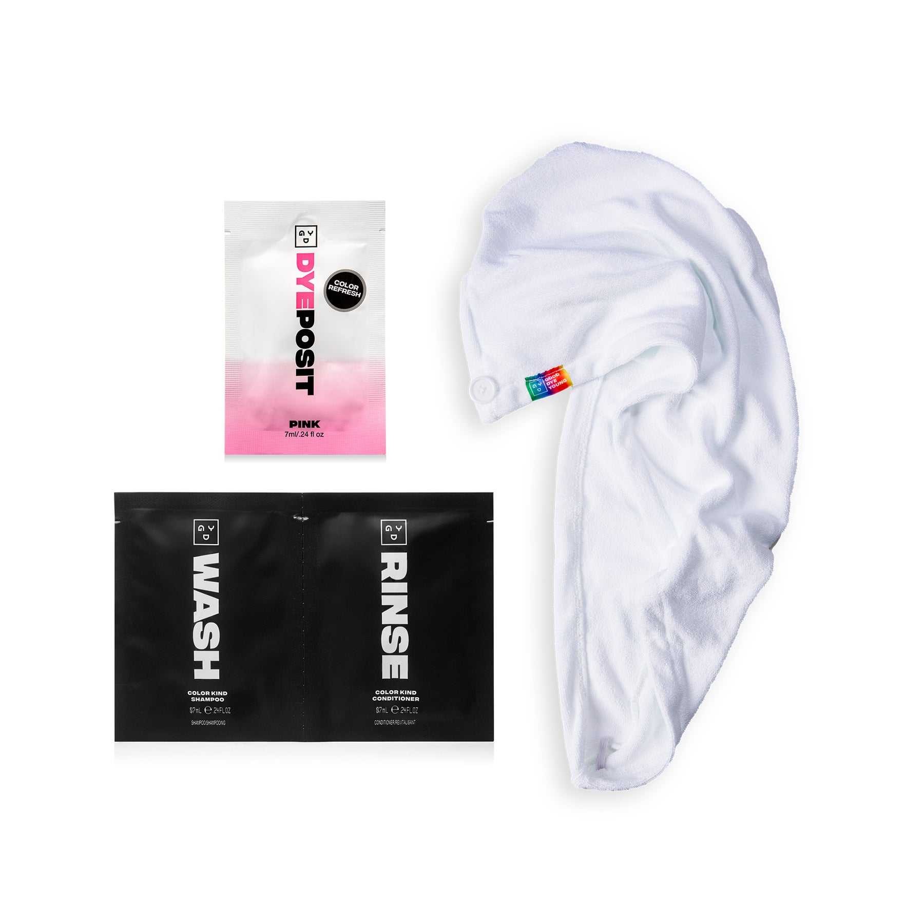 Mini Pink Hair Maintenance Kit – Good Dye Young Inc