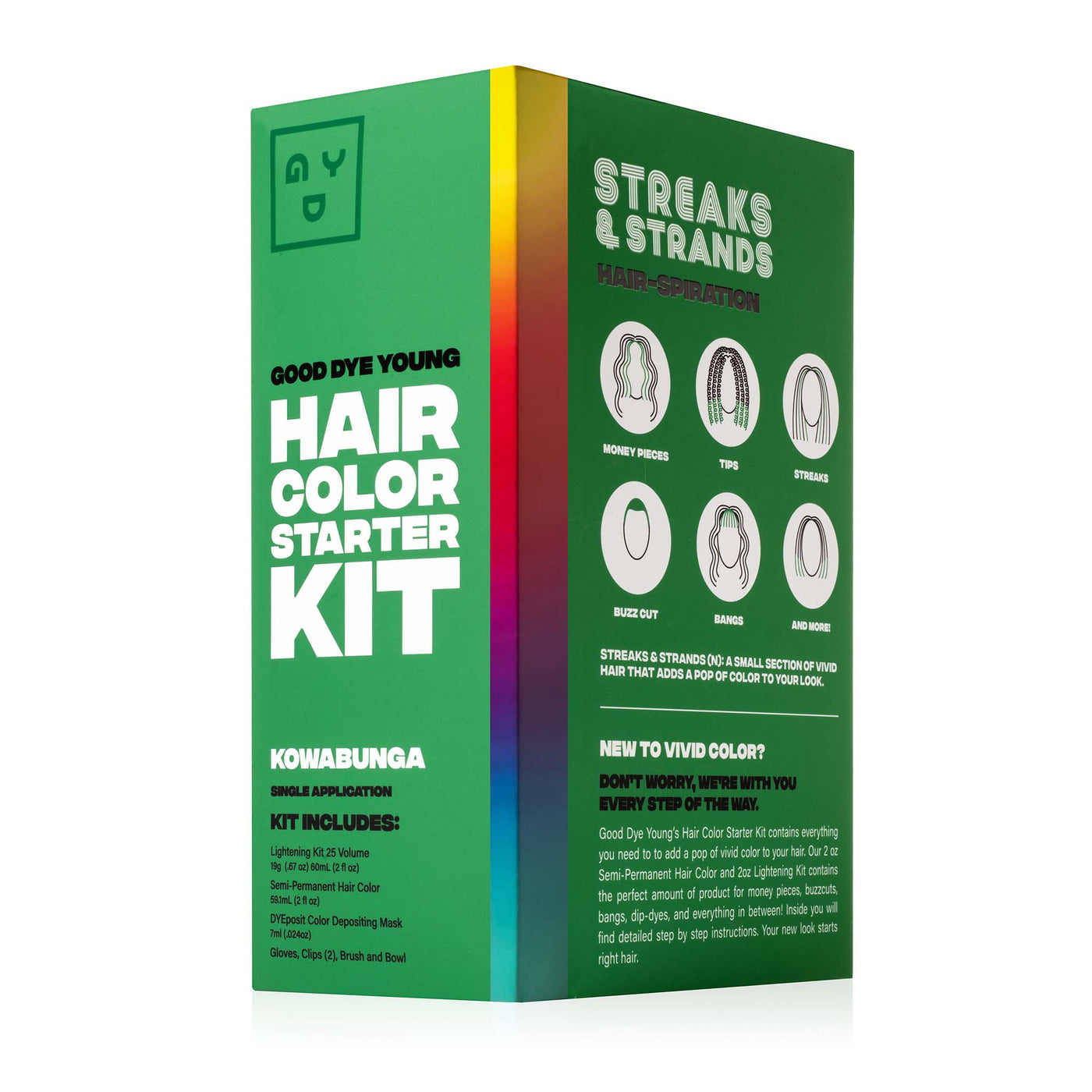 Hair Color Starter Kit - Kowabunga
