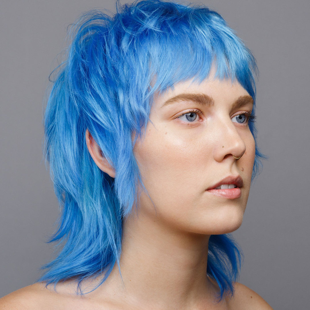 Blue Hair Dye Make A Blue Wig Sky High – Good Dye Young Inc
