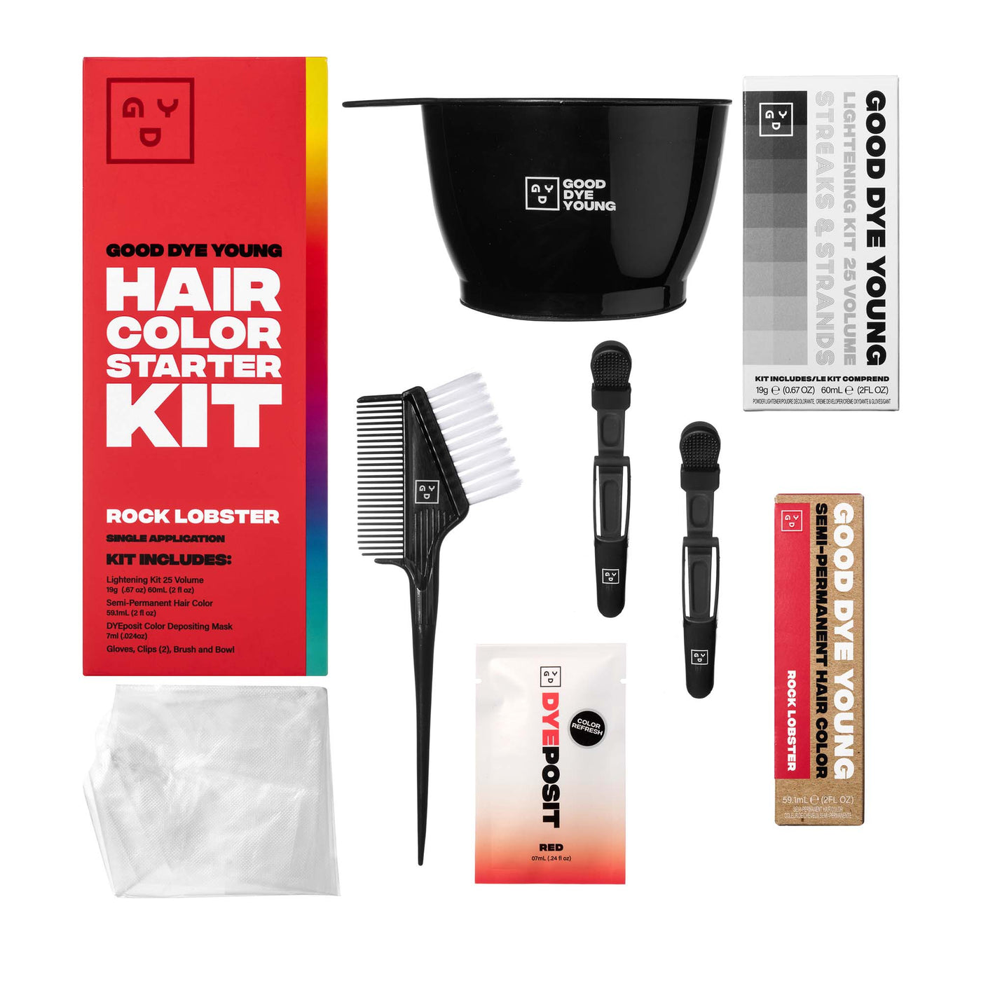 Hair Color Starter Kit - Rock Lobster